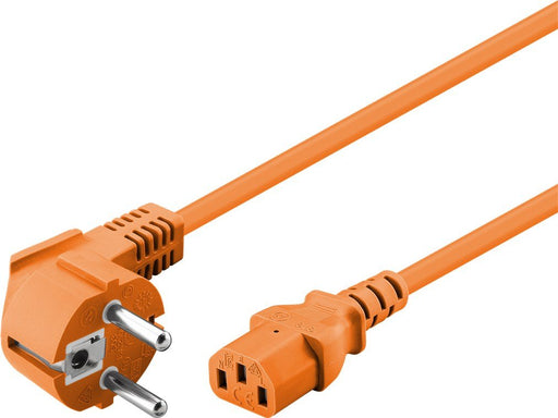 EAN 4040849952906 - Goobay 95290 cable de transmisión Naranja 5 m Enchufe tipo F CEE7/7 imagen 2