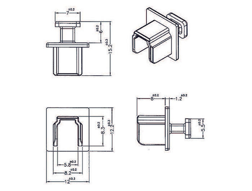 EAN 4043619640102 - DeLOCK 64010 tapa de seguridad para enchufe Negro 10 pieza(s) imagen 2