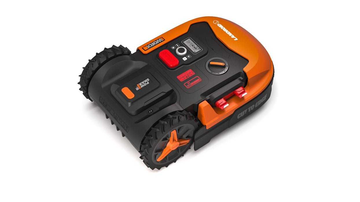 EAN 6924328384571 - WORX WR147E.1 cortadora de césped Robot cortacésped Batería Negro, Naranja imagen 4