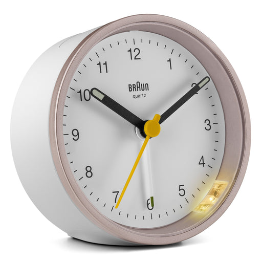 EAN 4007218671035 - Braun BC12 Reloj despertador analógico Rosa, Blanco imagen 1