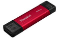 EAN 740617352207 - Kingston Technology Dual Portable USB Type-A / USB Type-C 3.2 Gen 2 (3.1 Gen 2) Negro, Rojo imagen 3