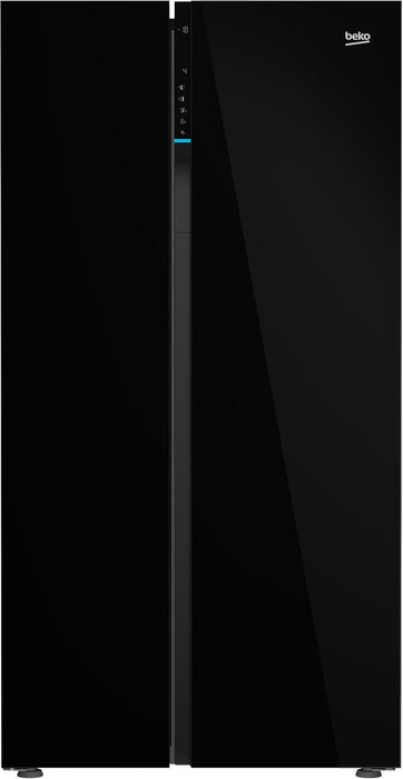 EAN 8690842380235 - Beko GN163140ZGBN nevera puerta lado a lado Independiente 558 L E Negro imagen 1