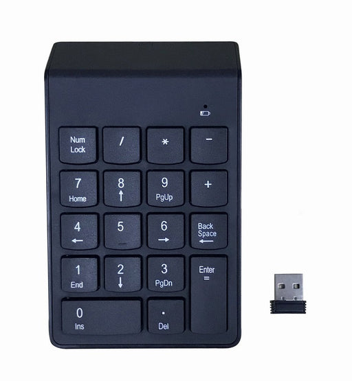 EAN 8716309124935 - Gembird KPD-W-02 teclado numérico Portátil/PC Bluetooth Negro imagen 1