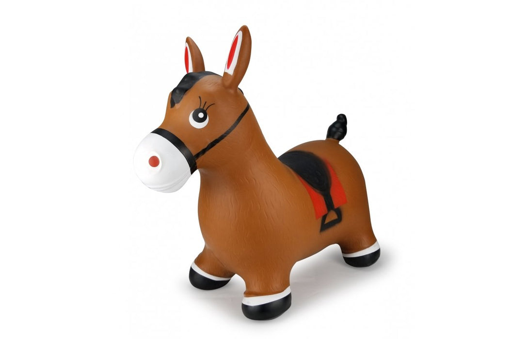 EAN 4042774458836 - Jamara Hopping animal horse brown with pump juguete inflable imagen 4