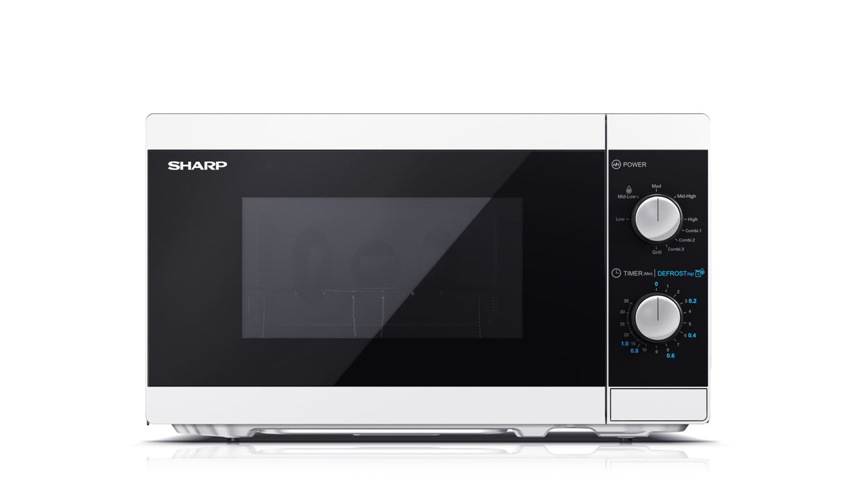 EAN 4974019151915 - Sharp YC-MG01E-W microondas Negro, Blanco Microondas con grill Encimera 20 L 800 W imagen 1