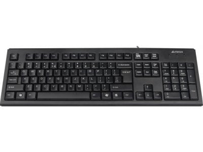 EAN 4711421805964 - A4Tech KR-83 teclado Hogar PS/2 Turco Negro imagen 1
