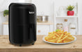 EAN 3045380016064 - Tefal Easy Fry EY3018 Sencillo 1,6 L Independiente Freidora de aire caliente Negro imagen 7