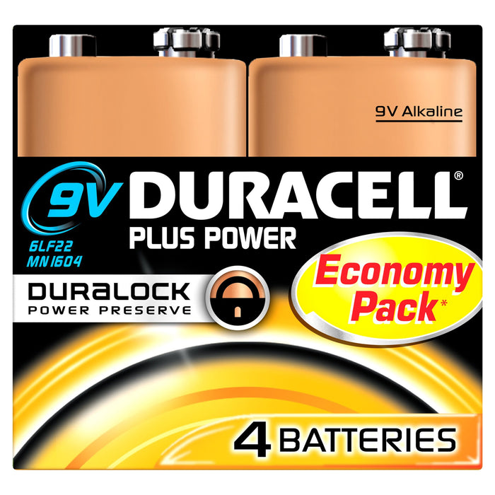 EAN 5000394020092 - Duracell Plus Power Batería de un solo uso 9V Alcalino imagen 1