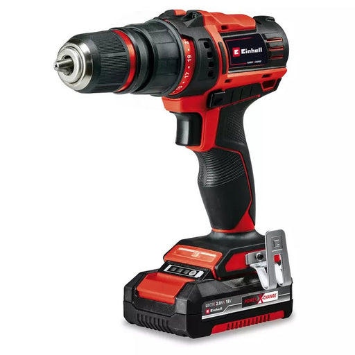 EAN 4006825655810 - Einhell TE-CD 18/45 Sin llave 1,57 kg Negro, Rojo imagen 1