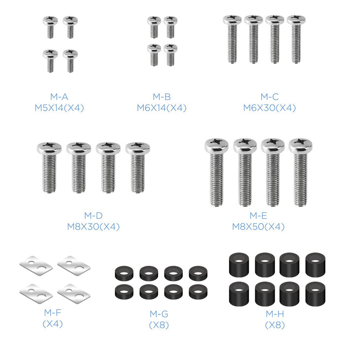 EAN 8433281007932 - TooQ LP41100F-B soporte para TV 2,54 m (100") imagen 5