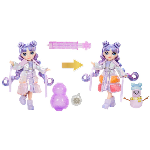 EAN 0035051120865 - Rainbow High Winter Wonderland Doll- Violet (Purple) imagen 2