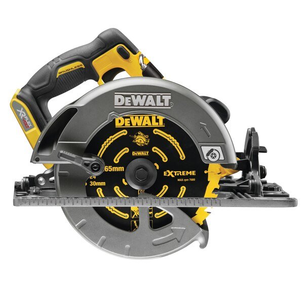 EAN 5035048736388 - DeWALT DCS579NT-XJ sierra circular portátil 19 cm Negro, Gris, Amarillo 5800 RPM imagen 2