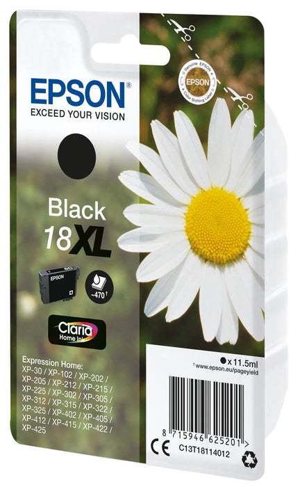 EAN 5057454493983 - Epson Daisy C13T18114012 cartucho de tinta 1 pieza(s) Original Alto rendimiento (XL) imagen 2
