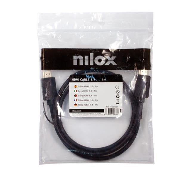 EAN 8436556146848 - Nilox NXCHDMI01 cable HDMI 1 m HDMI tipo A (Estándar) Negro imagen 5