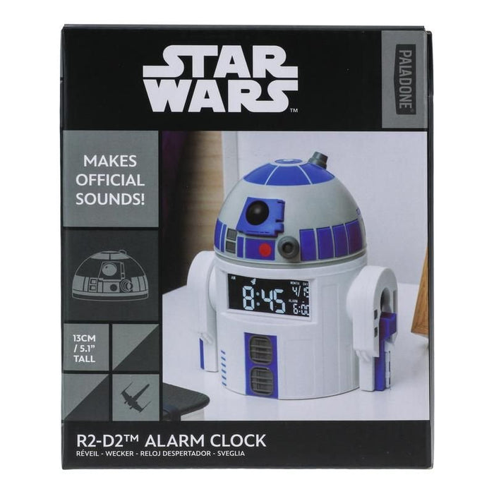 EAN 5056577710588 - Paladone R2D2 Reloj despertador digital Azul, Blanco imagen 7