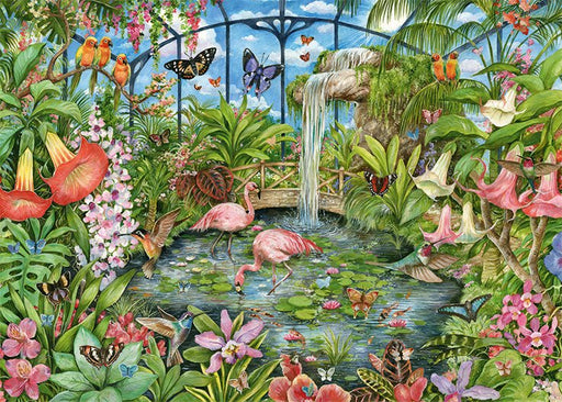 EAN 8710126112953 - Falcon de luxe Tropical Conservatory 1000pcs Puzzle rompecabezas 1000 pieza(s) Flora y fauna imagen 2