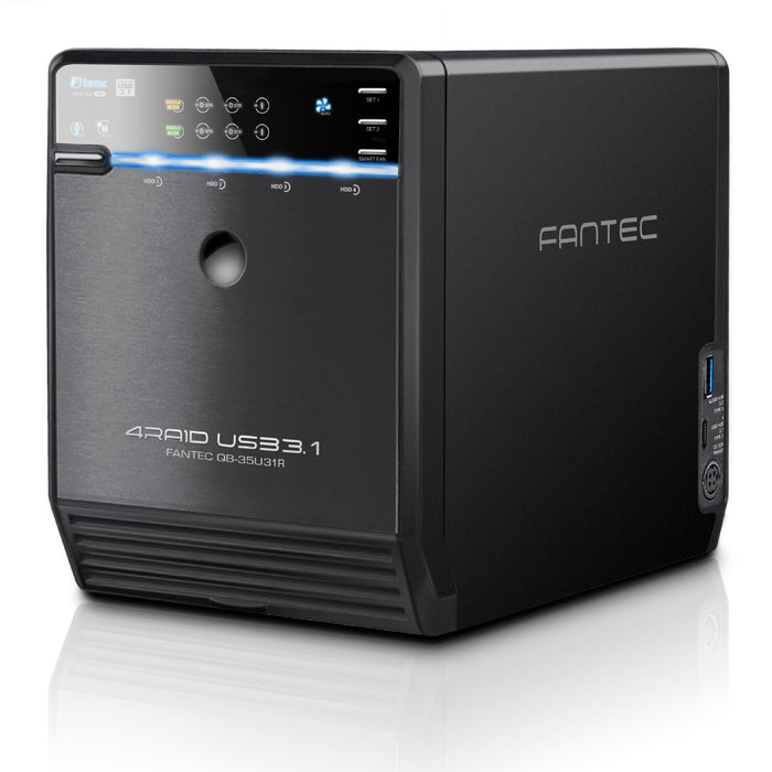 EAN 4250273421248 - Fantec QB-35U31R unidad de disco multiple 0 TB Torre Negro imagen 1