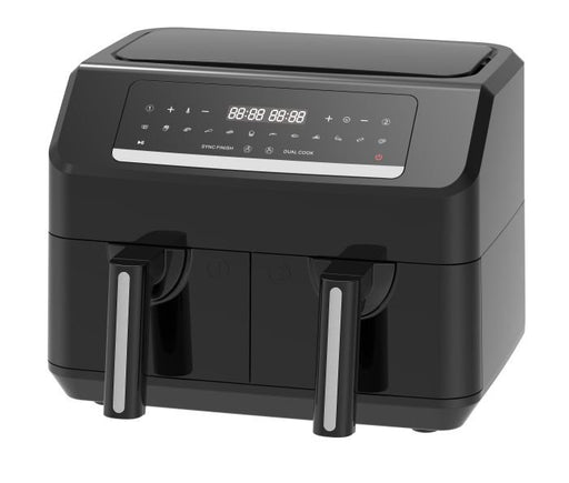 EAN 7333282012137 - Emerio Smart Fryer AF-130376.1 Doble 7,2 L Independiente 2400 W Freidora de aire caliente Negro imagen 2