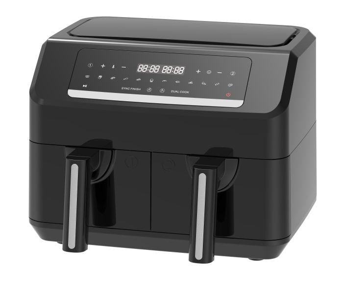 EAN 7333282012137 - Emerio Smart Fryer AF-130376.1 Doble 7,2 L Independiente 2400 W Freidora de aire caliente Negro imagen 2