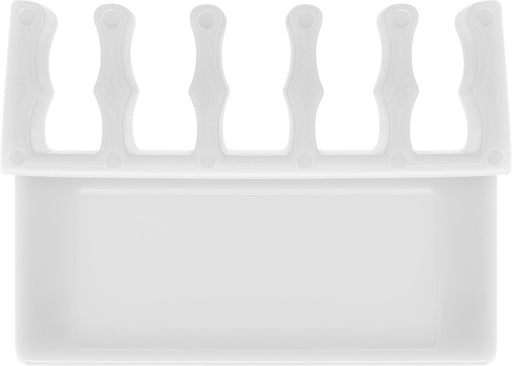 EAN 4040849704314 - Goobay 70431 organizador de cables Escritorio Soporte para cables Blanco 2 pieza(s) imagen 1