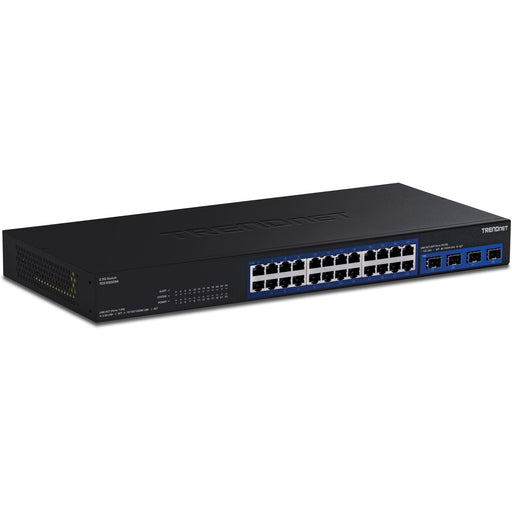 EAN 0710931141245 - Trendnet TEG-S50284 switch No administrado 2.5G Ethernet (100/1000/2500) Negro imagen 1