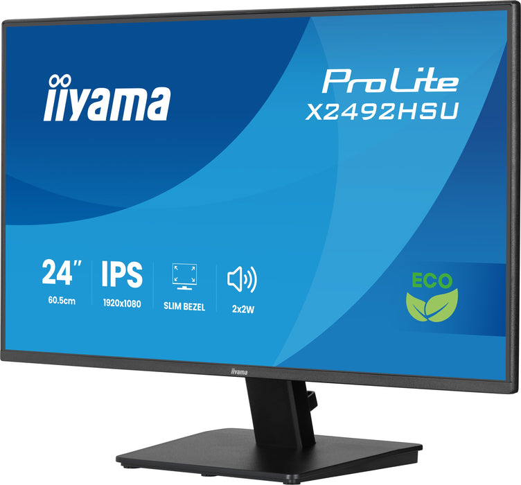 EAN 4948570126156 - iiyama ProLite X2492HSU-B1 pantalla para PC 61 cm (24") 1920 x 1080 Pixeles Full HD LED Negro imagen 6