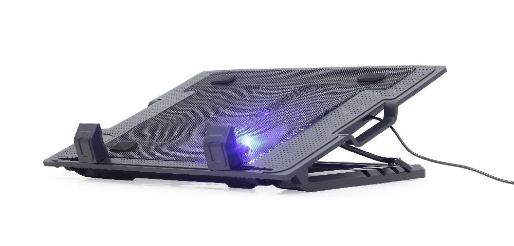 EAN 8716309101424 - Gembird NBS-1F17T-01 almohadilla fría 43,2 cm (17") 1500 RPM Negro imagen 1