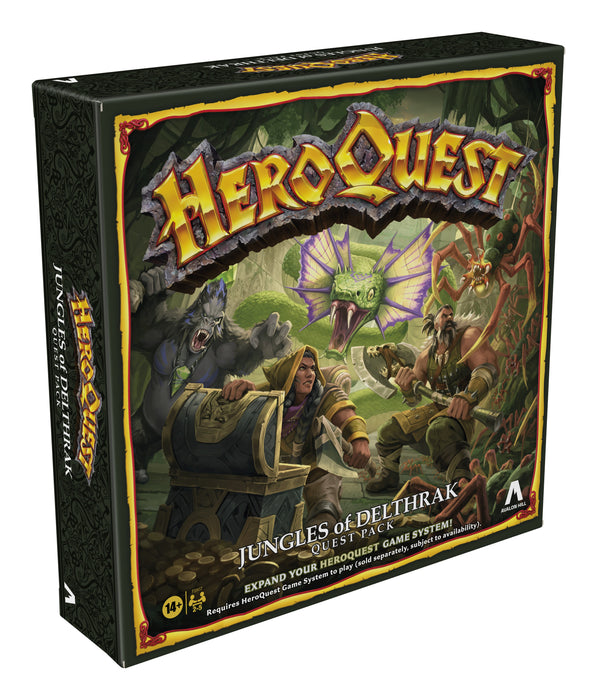 EAN 5010996227775 - Hasbro Gaming Avalon Hill HeroQuest Jungles of Delthrak Quest Pack Expansión de juego de mesa Viaje/avent imagen 8