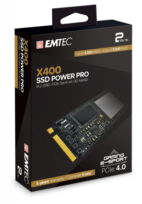EAN 3126170170873 - Emtec X400 2 TB M.2 PCI Express 4.0 NVMe 3D NAND imagen 3