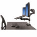 EAN 0065030864589 - StarTech.com ARMUNONB soporte para monitor 68,6 cm (27") Escritorio Aluminio, Negro imagen 6