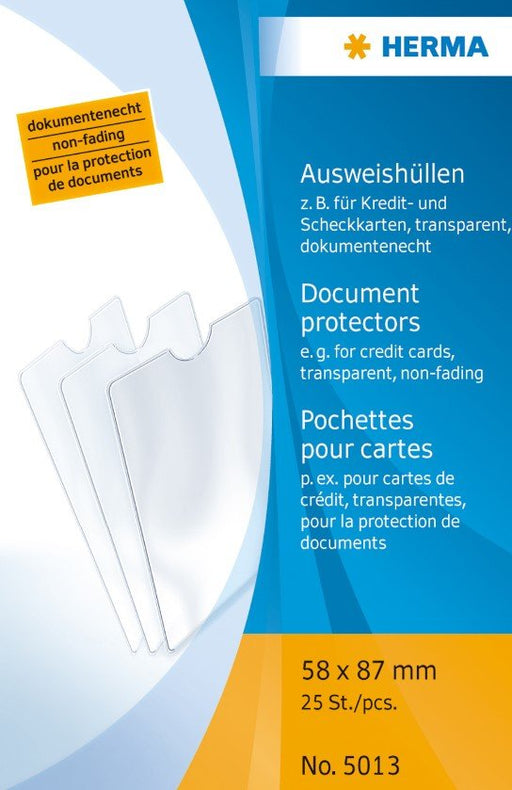 EAN 4008705050135 - HERMA 5013 monedero, tarjetero y portadocumento de viaje Carcasa para tarjeta Transparente Polipropileno  imagen 1