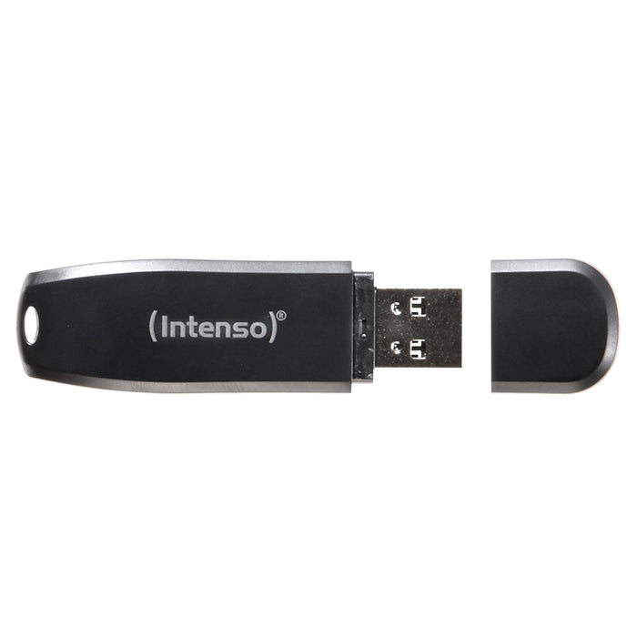 EAN 4034303022038 - Intenso Speed Line unidad flash USB 64 GB USB tipo A 3.2 Gen 1 (3.1 Gen 1) Negro imagen 2