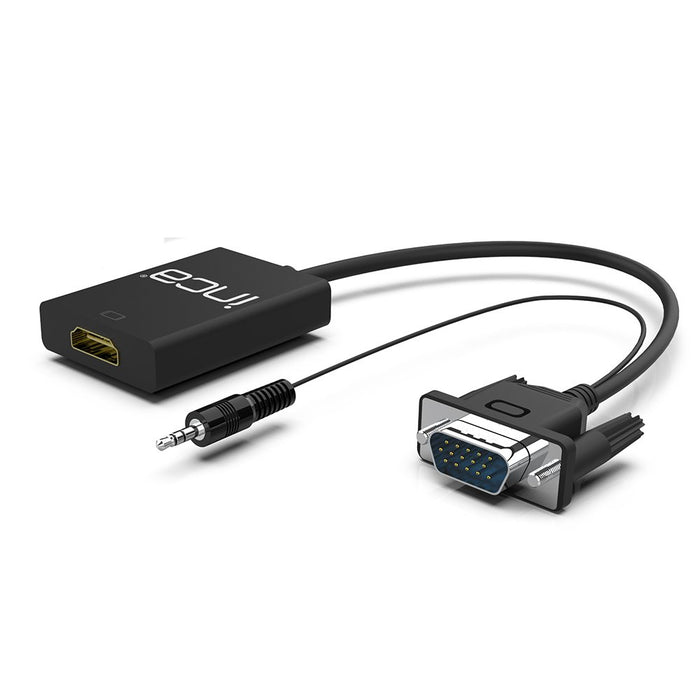 EAN 8697980469488 - Inca IVTH-02 adaptador de cable de vídeo 0,2 m HDMI tipo A (Estándar) VGA (D-Sub) Blanco imagen 3