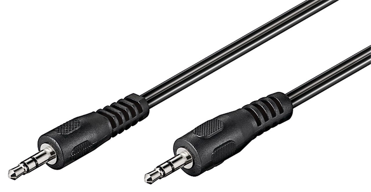 EAN 4040849504495 - Goobay 50449 cable de audio 2,5 m 3,5mm Negro imagen 1