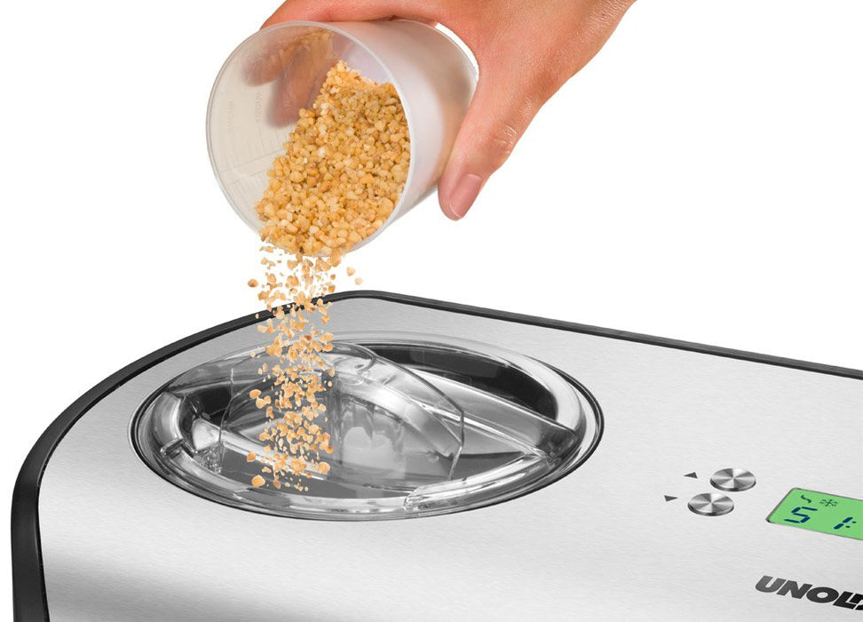 EAN 4011689488658 - Unold 48865 máquina para helados Compresor de helados 1,2 L 135 W Negro, Acero inoxidable imagen 5