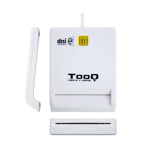 EAN 8433281008540 - TooQ TQR-210W lector de tarjeta inteligente Interior USB 2.0 Blanco imagen 2