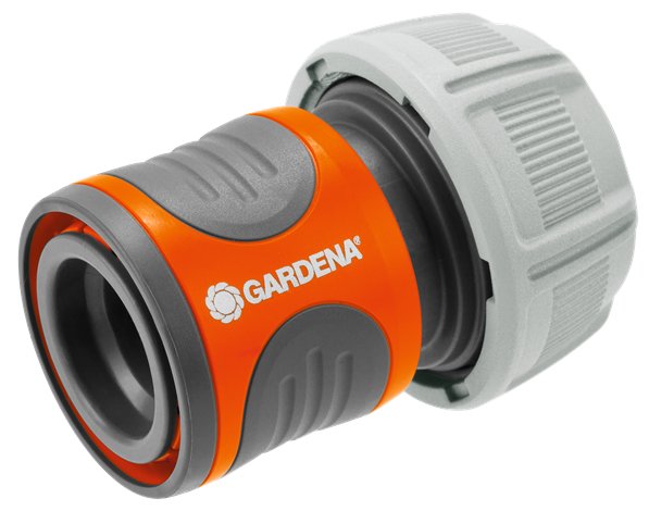 EAN 40785578 - Gardena 18216-50 accesorio para manguera Conector de manguera Plástico Negro, Gris, Naranja 1 pieza(s) imagen 1