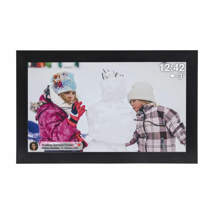 EAN 5706751085581 - Denver PFF-1504B marco fotográfico digital Negro 39,6 cm (15.6") Pantalla táctil Wifi imagen 1