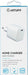 EAN 5704174534907 - eSTUFF ES635045 cargador de dispositivo móvil Smartphone Blanco Corriente alterna Carga rápida Interior imagen 2