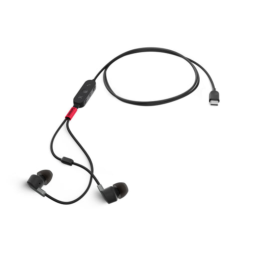 EAN 0195890370101 - Lenovo 4XD1C99220 auricular y casco Auriculares Alámbrico Dentro de oído Música/uso diario USB Tipo C Neg imagen 1