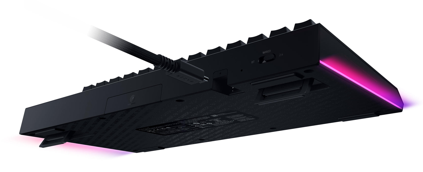 EAN 8887910073803 - Razer BlackWidow V4 Pro teclado Juego USB + Bluetooth QWERTY Inglés de EE. UU. Negro imagen 15