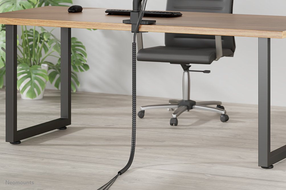 EAN 8721246340201 - Neomounts ADS06-142BL organizador de cables Escritorio Pasacables Negro 1 pieza(s) imagen 8