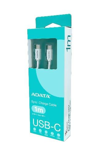 EAN 4711085948403 - ADATA CACC-100PN-WH cable USB USB 2.0 1 m USB C Blanco imagen 1