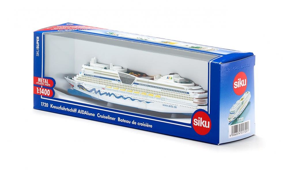 EAN 4006874017201 - Siku Cruiseliner Aida Maqueta de transatlántico Previamente montado 1:1400 imagen 2
