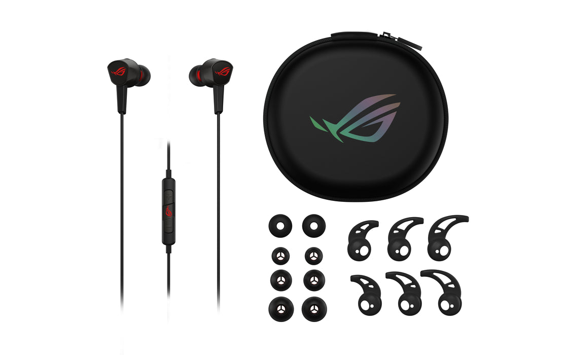 EAN 4718017784122 - ASUS ROG Cetra Core II Auriculares Alámbrico Dentro de oído Juego Negro imagen 3