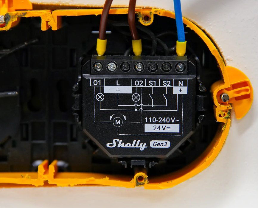 EAN 3800235261927 - Shelly 2PM Gen3 Interruptor inteligente Negro imagen 4