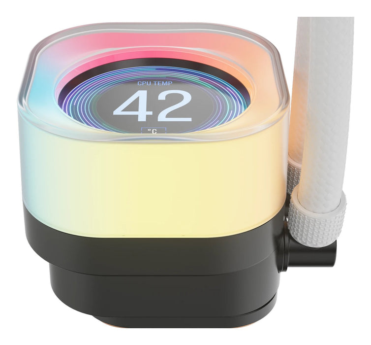 EAN 0840440482970 - Corsair iCUE LINK TITAN 240 RX LCD Procesador Sistema de refrigeración líquida todo en uno 12 cm Blanco 1 imagen 2