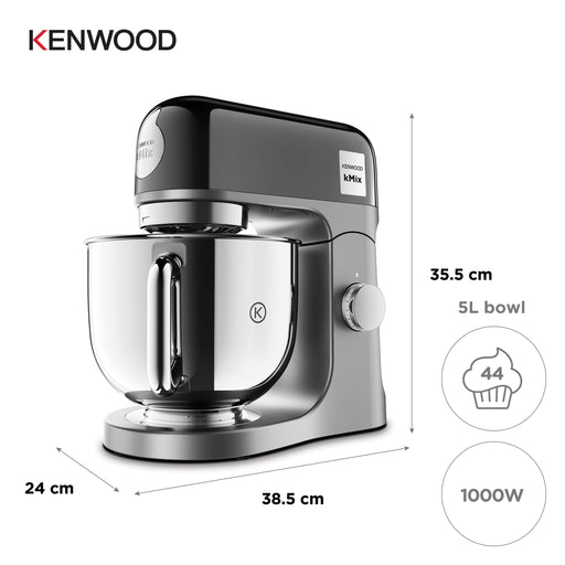 EAN 5011423203171 - Kenwood kMix Special Edition robot de cocina 1000 W 5 L Negro, Cromo imagen 2