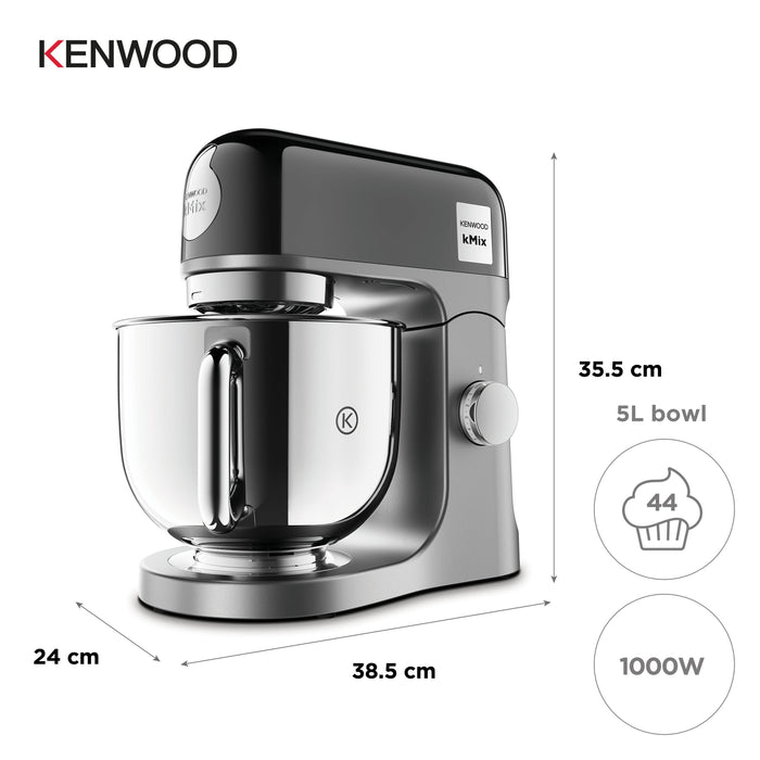 EAN 5011423203171 - Kenwood kMix Special Edition robot de cocina 1000 W 5 L Negro, Cromo imagen 2