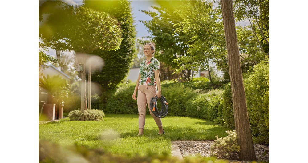 EAN 4066407501683 - Gardena 18441-20 manguera de jardín 10 m Cloruro de polivinilo (PVC) Negro imagen 5